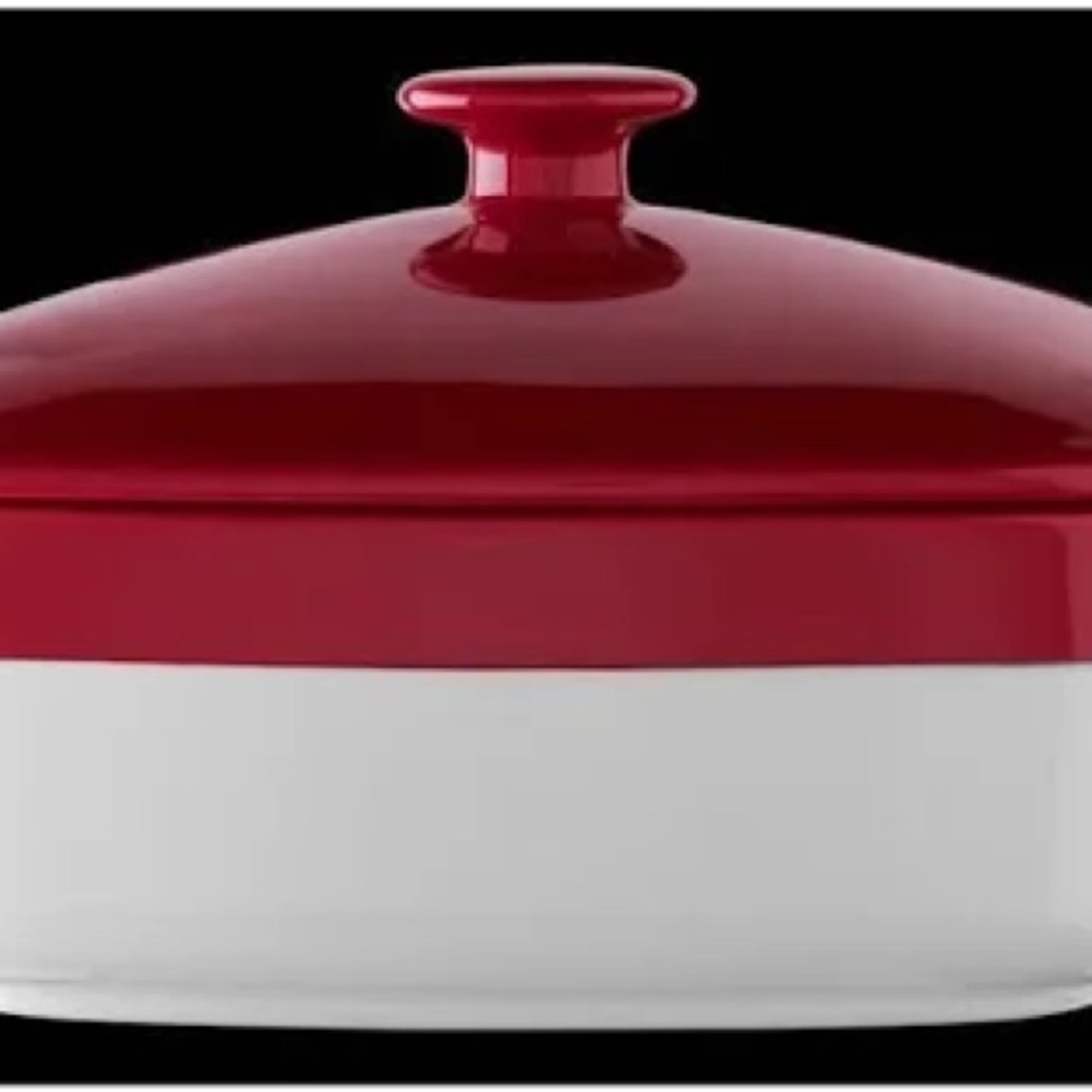 KitchenAid Red and White Cookware Set